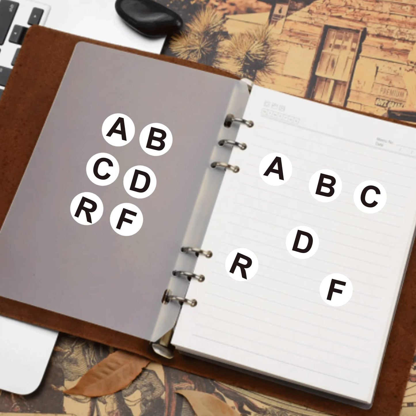 Letter B Inventory Labels 1 Inch Round Circle Dots Labels - Capital Letter b Stickers 500 Adhesive Stickers Black B 1 inch B