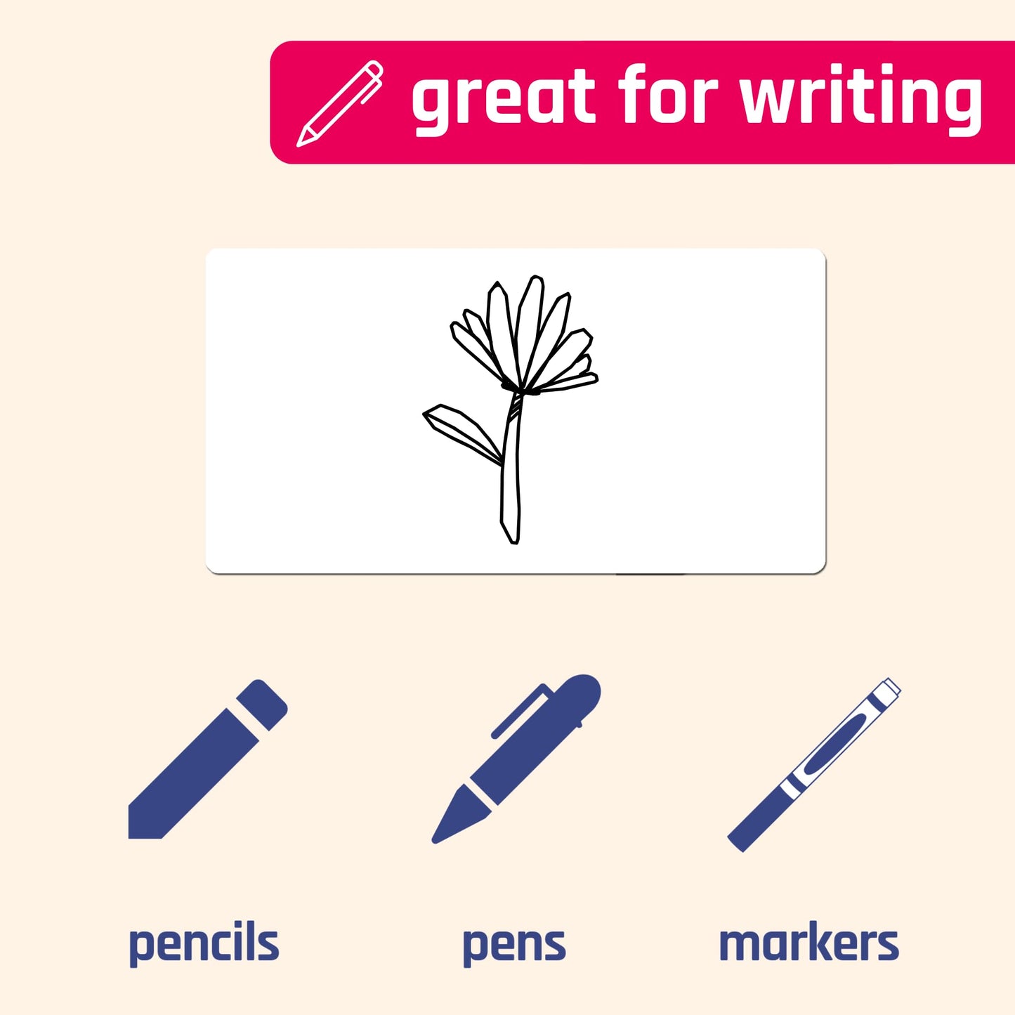 1000 Pieces, 2 x 1 inch - White Labels Stickers to Write On, Blank Stick On Adhesive Sticky Labels