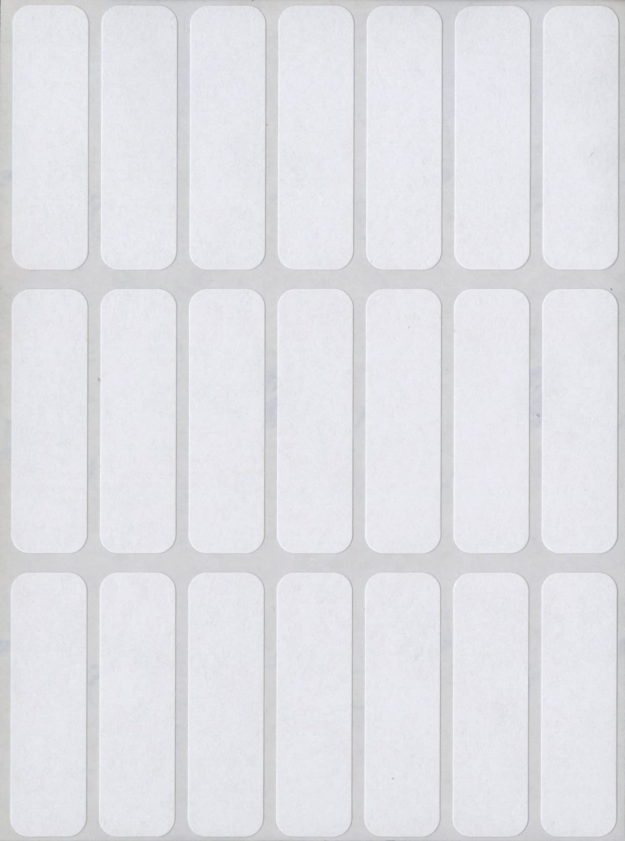 MACO White Rectangular Multi-Purpose Labels, 1/2 x 1-3/4 Inches, 840 Per Box (MS-828)
