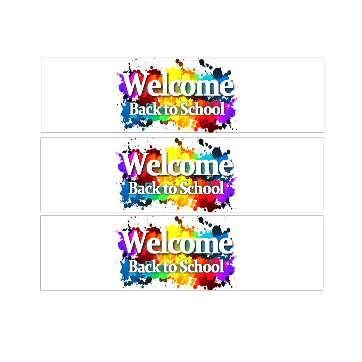 Welcome Back to School Water Bottle Labels Decoration Stickers for School Classroom