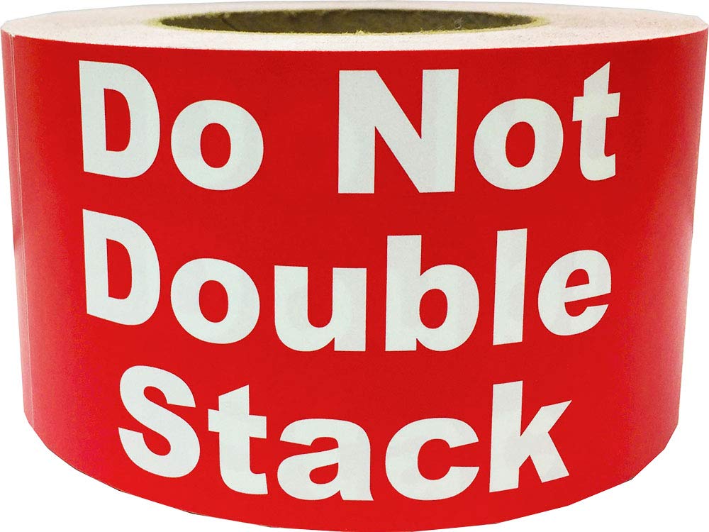 Do Not Double Stack 3 x 11 Inch Labels 250 Total Stickers on a Roll