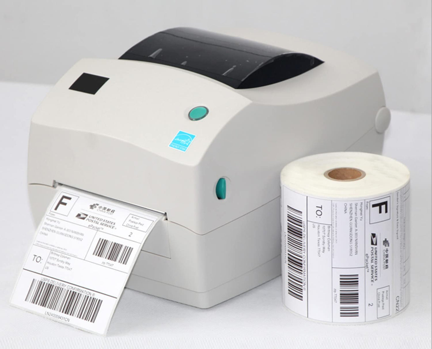 Shipping Labels 4x6 | Strong Adhesive | Compatible with Thermal Printers – 250 Labels/Roll