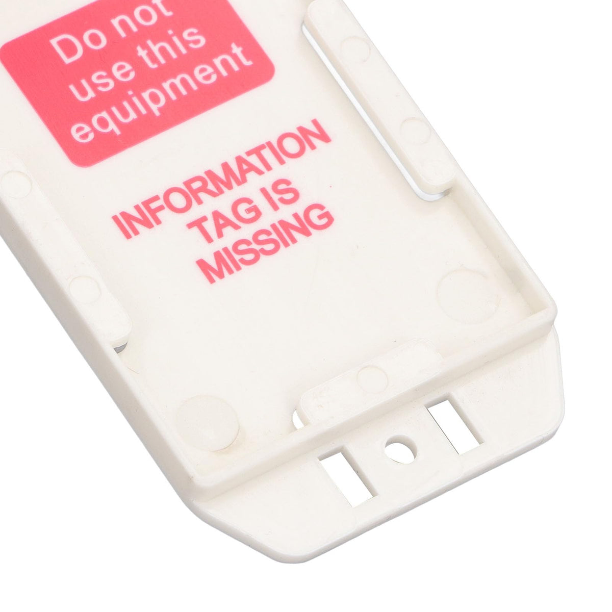 Scaffold Safety Inspection Tag Do Not Use Tag 10Pcs Scaffold Status Holder for Construction Maintenance