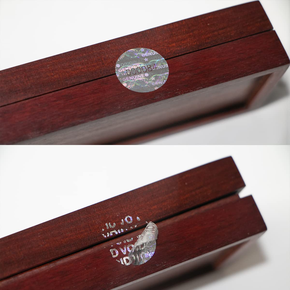 Round Tamper Evident Stickers High Security Warranty Void Seal Genuine Authentic Hologram Labels/Stickers with Unique Sequential Serial Numbering Circle Tamper Proof Stickers(320pcs,GQYH)