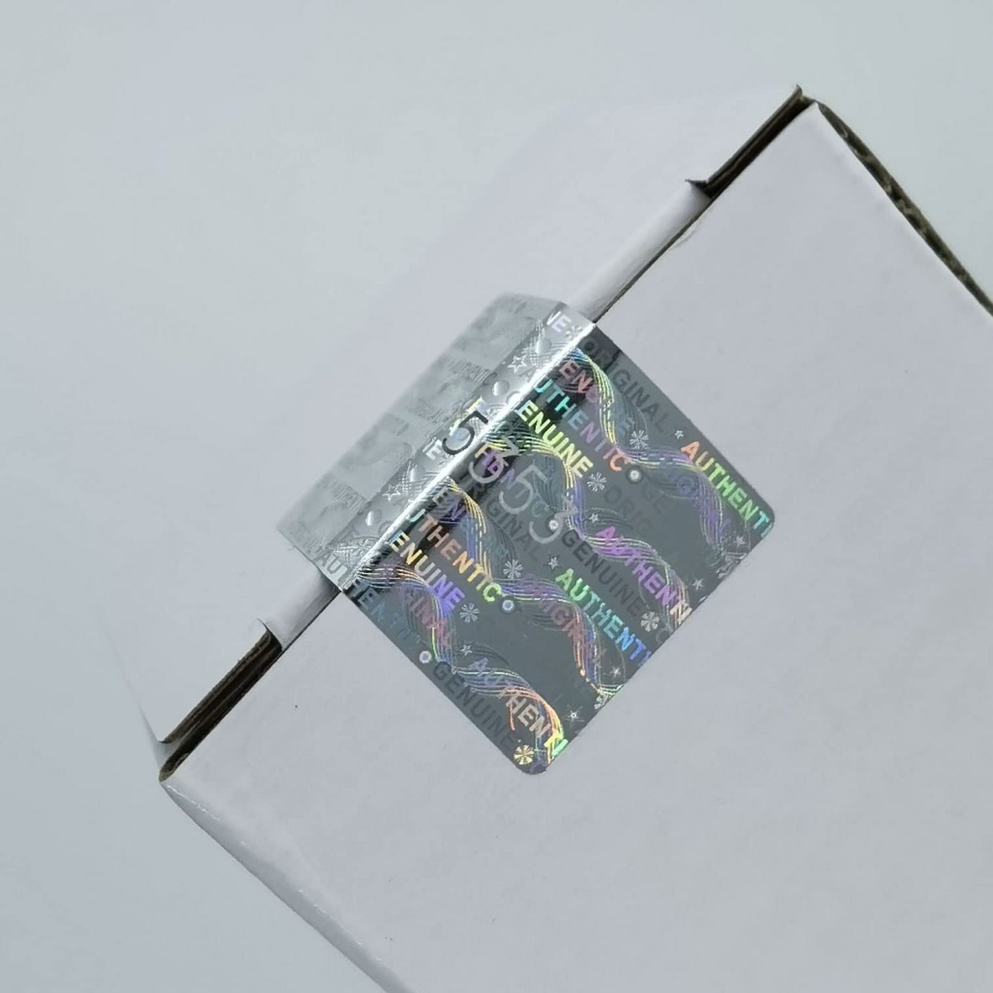 1.18X0.79 inch Silver High Security Tamper Evident Seal Warranty Void Original Genuine Authentic Hologram Labels/Stickers w/Unique Sequential Serial Numbering Tamper Proof Stickers(100) 100