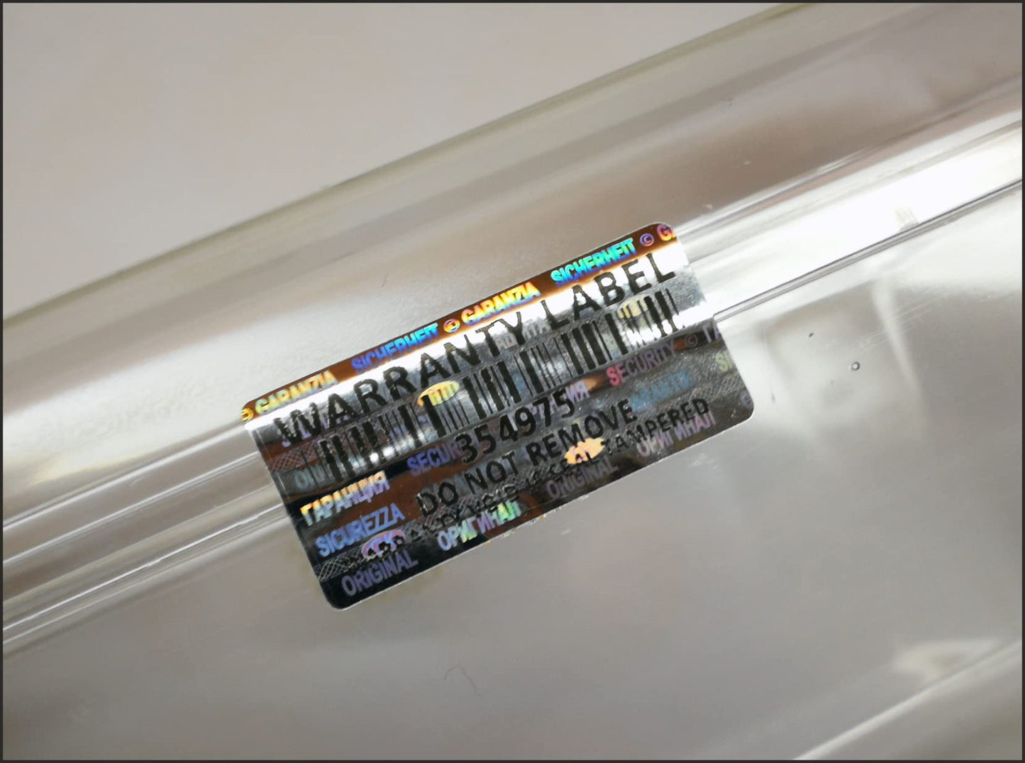 1000 pcs Warranty Seals 1.25 x .59 Inch Security Hologram Stickers, Void Tamper evident Labels