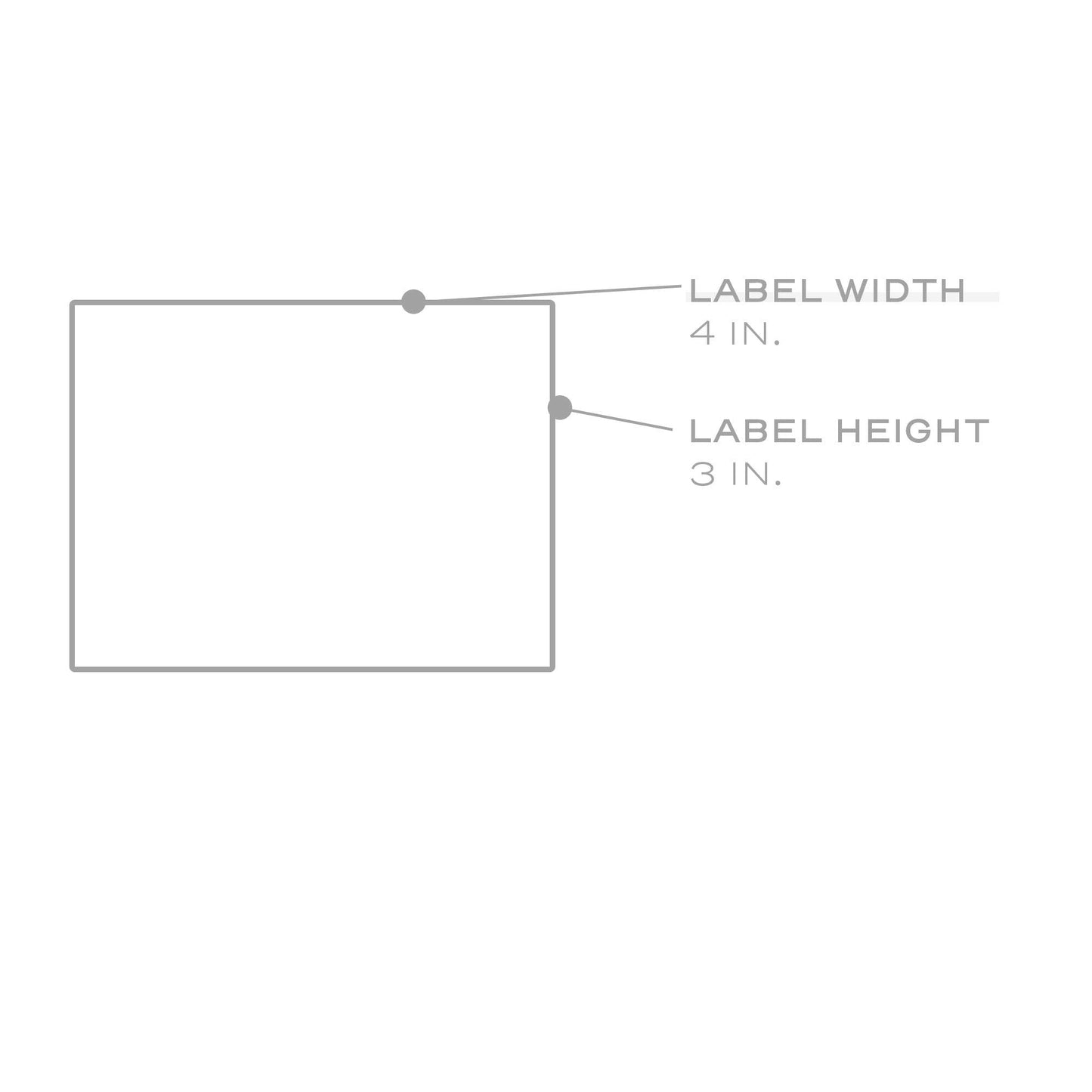 30 Large Beer Bottle White Vinyl Printable Labels, 4x3 inches, White Vinyl Waterproof for Inkjet Only 30 Labels White Vinyl Waterproof (Inkjet only)