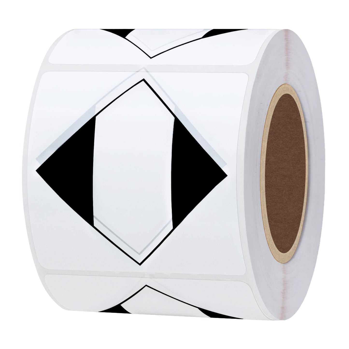 Shipping Labels Transport Stickers Limited Quantity of Dangerous Goods Black Diamond Label, 2"x2", 300 Per Roll 2x2 inch