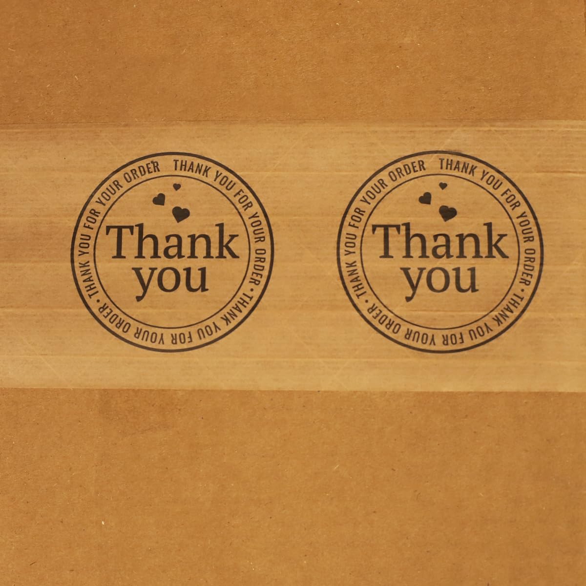 InStockLabels.com Thank You for Your Order - Premium Water Activated Tape - Kraft Gummed Tape for Secure Packaging, Suitable for Home or Office Use, Strong Gum Tape for Reliable Sealing, 3" x 450'