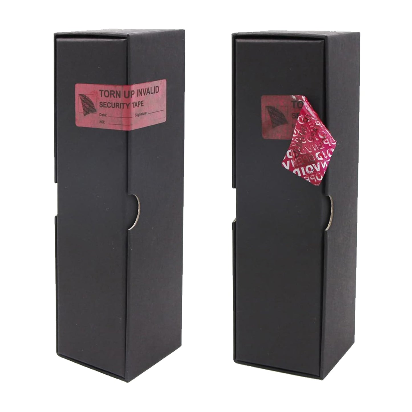 Solitary Walker 300Pcs Tamper Evident Security Labels 1x3 inch Red No Transfer No Damage to Protected Item Prevent Opened Void Tamper Proof Stickers Safety Torn up Invalid Seals Tape