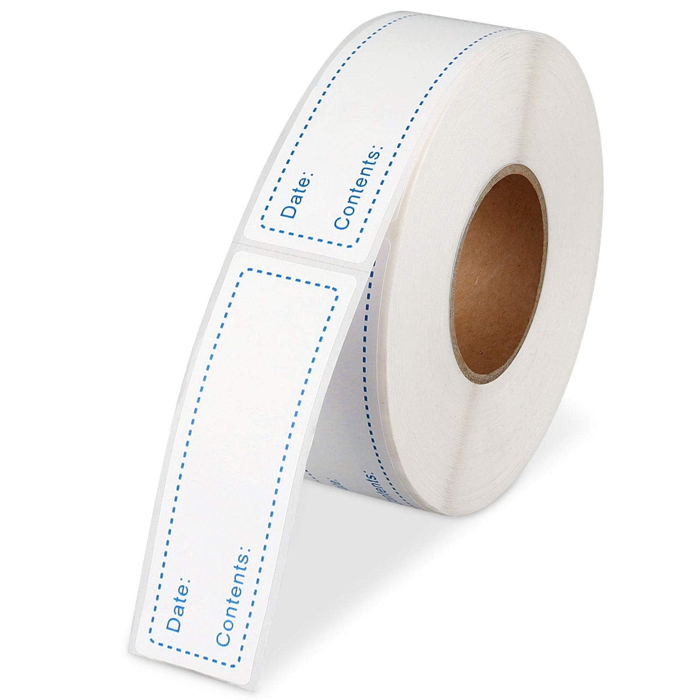 Removable Freezer Labels for Food Storage Blue 1x3inch 500pcs