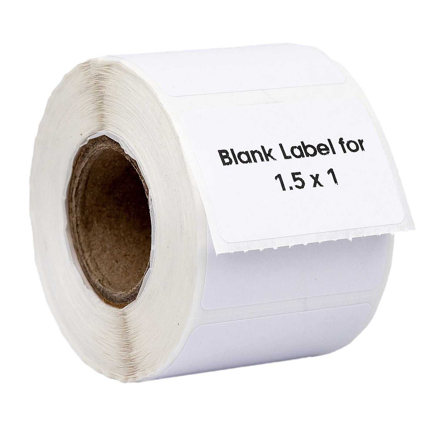 Zebra/Eltron Compatible 1.5 x 1 Direct Thermal Labels (1-1/2" x 1") ONE (1) Roll; 520 1.5x1 Labels Per Roll BPA Free!