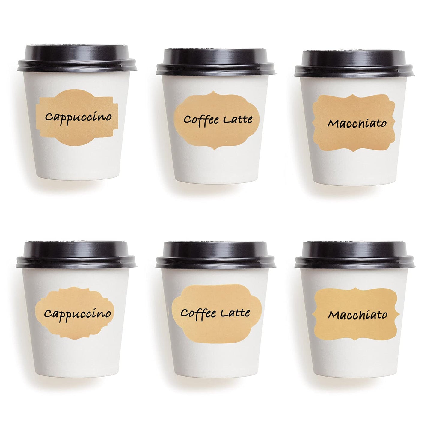 1000 Pcs Jar Labels Stickers, Blank Stickers, Holiday Present Stickers, Kraft Paper Sticker Labels for Gifts, Bottles, Containers and Jars (L-3637, 1.2x2inch)