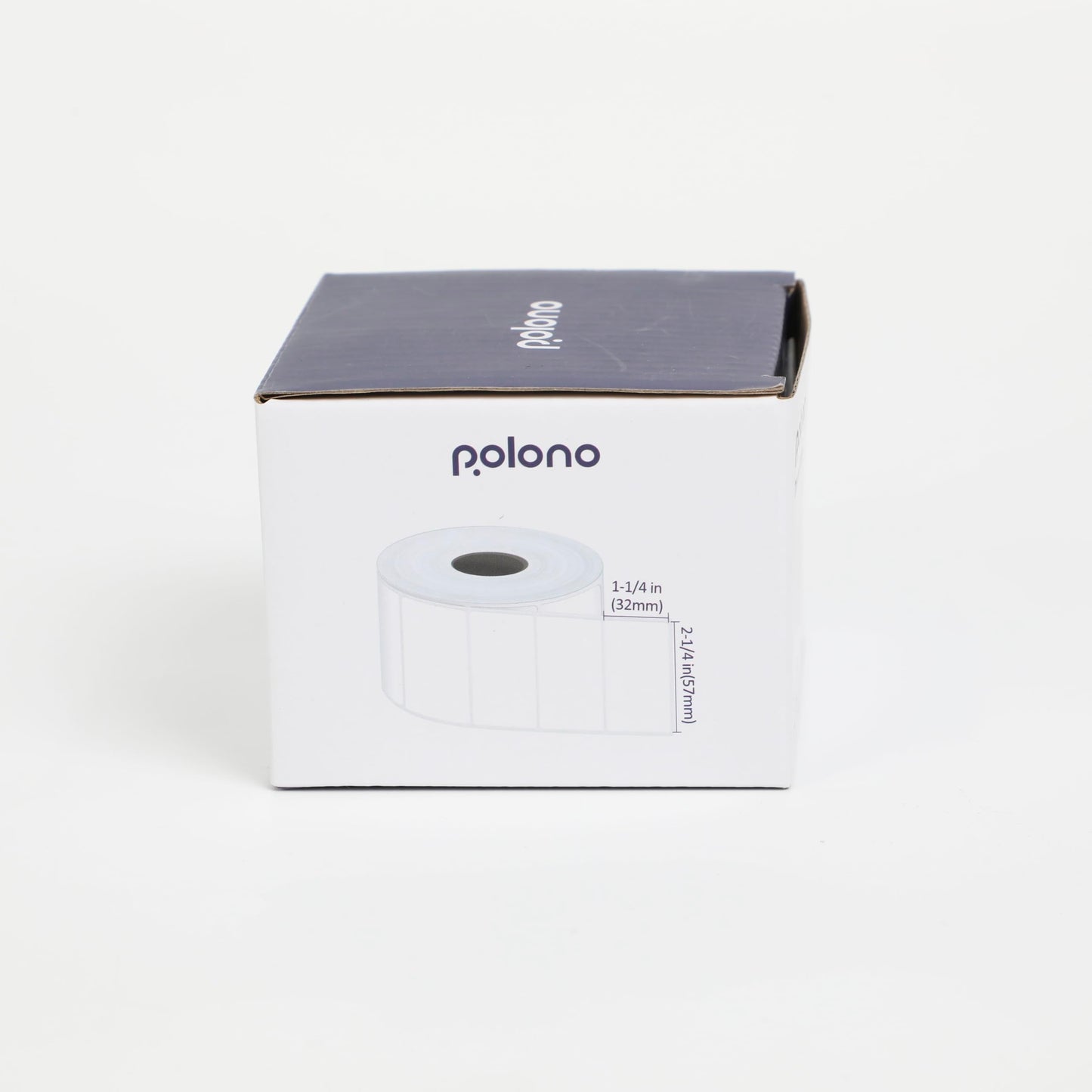 POLONO Genuine 2.25" x 1.25" Direct Thermal Label, Self-Adhesive Address Shipping Thermal Label, Barcodes, Address Postage Labels Compatible with POLONO PL80E, PL70E, PL60 Label Printer (1000 Labels) 2.25×1.25