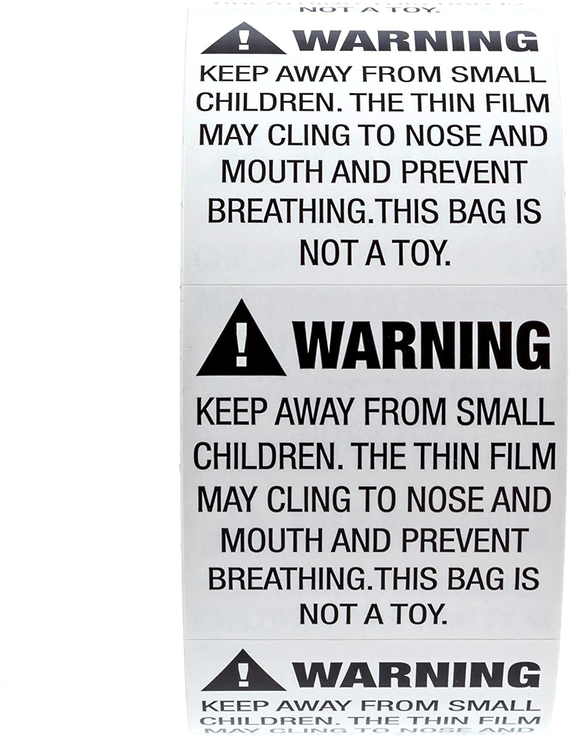 Suffocation Warning Labels/FBA Suffocation Warning Labels / 2"x 2" 1000 Quantity