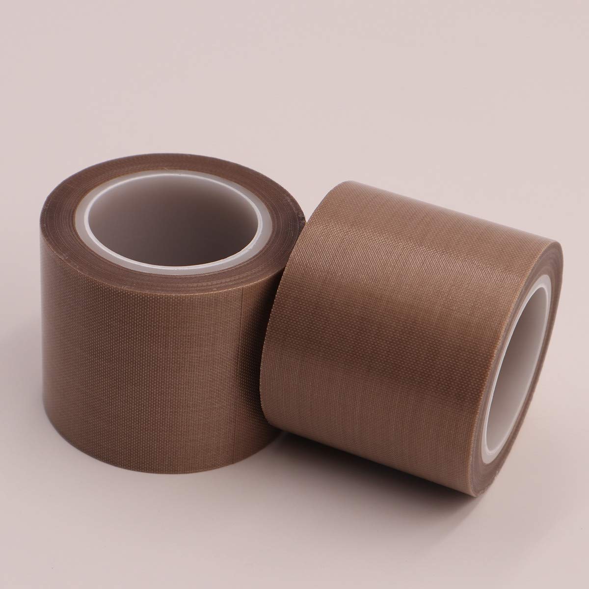 PTFE Coated Fabric Tape | High Temperature Vacuum Machine Packing Tape | Made by Saint Gobain SG 25-03 2"W Set of 1
