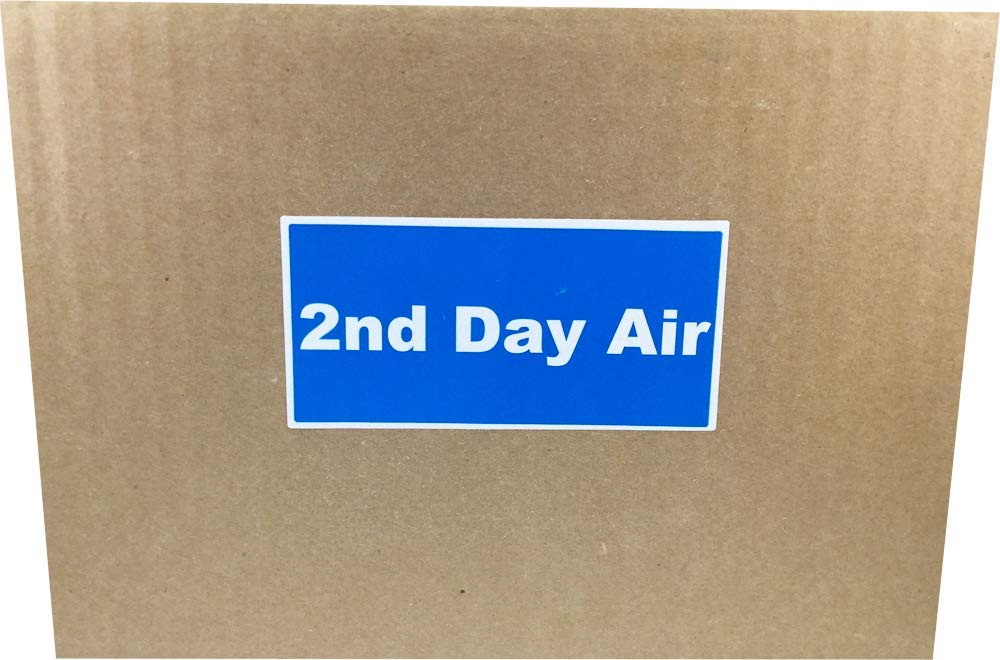 Second Day Air 2 x 4 Inch Labels 500 Total Stickers on a Roll