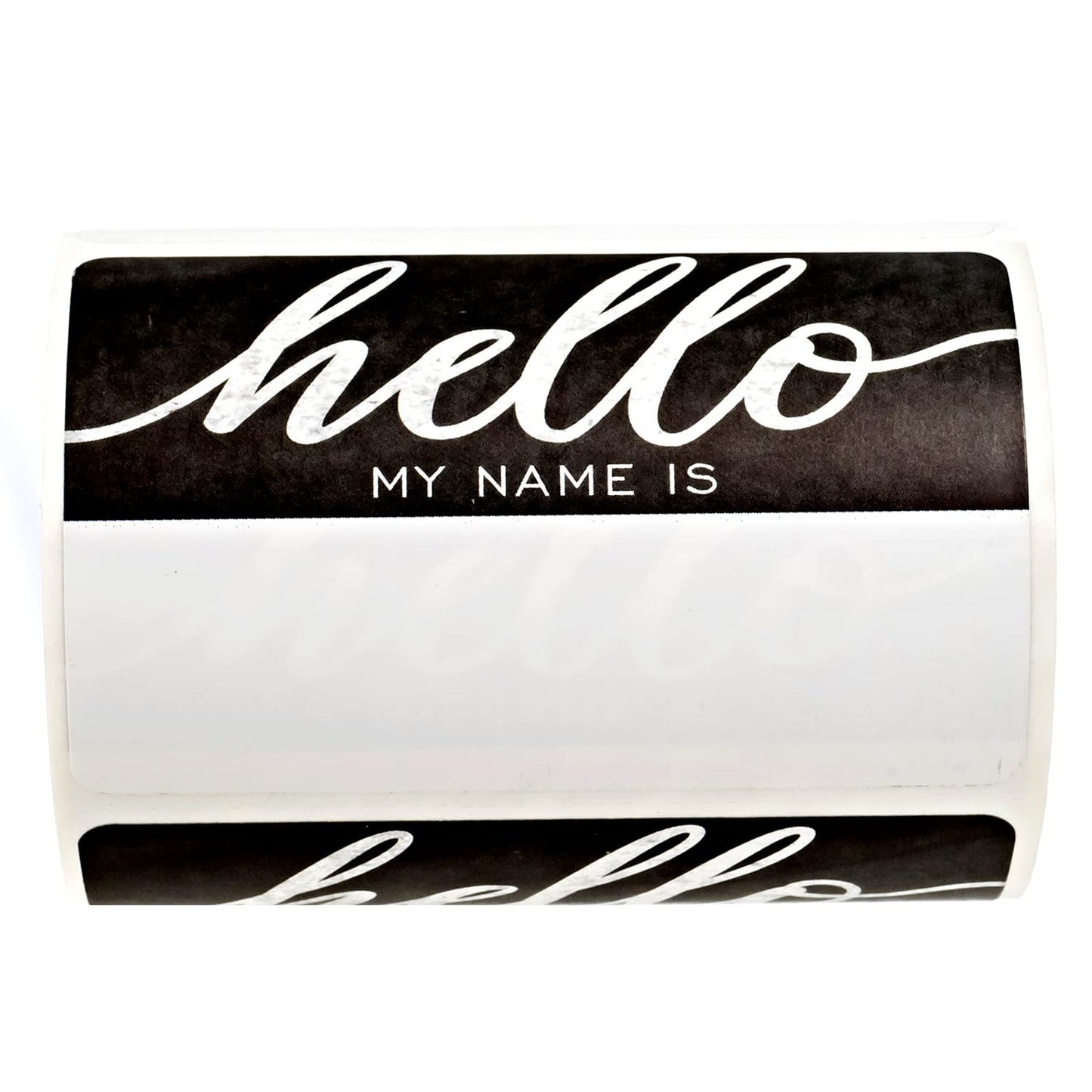 Hello My Name is Chalkboard Style Stickers / 250 Trendy Fill in Name Tag Labels / 3" x 2" Modern Classroom Stickers/Made in The USA Chalkboard Design