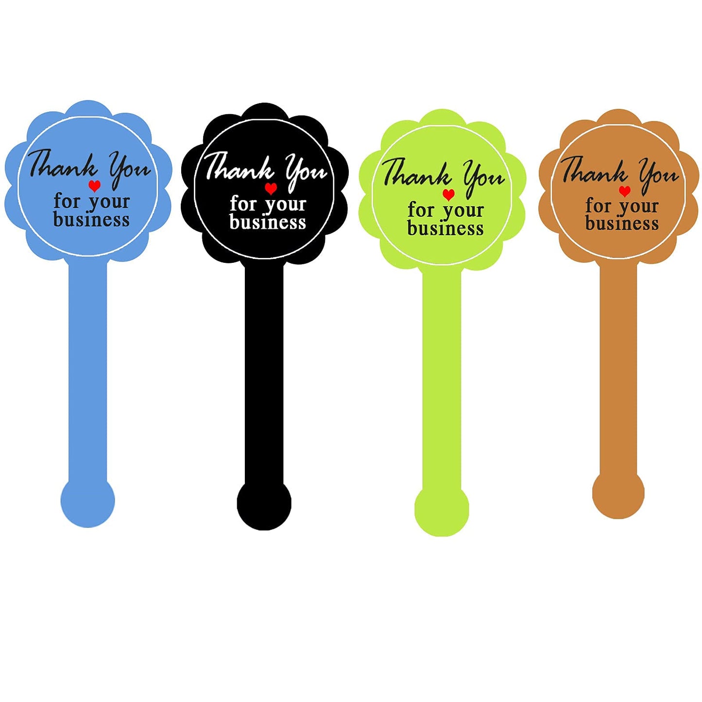 Thank You for Your Business Stickers,Tamper Evident Labels,Thank You for Your Order Labels,for Birthdays,Weddings,Giveaways,Perfect for Small Business Owner,200 Pcs.