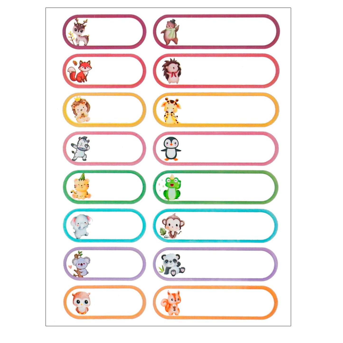 128 Pcs Baby Bottle Waterproof Labels, School Name Labels for Kids, Daycare Labels, Self-Laminating Write-On Waterproof Dishwasher Safe Stickers, Kids Name Tags,Assorted Sizes & Colors Mixed Styles-128pcs
