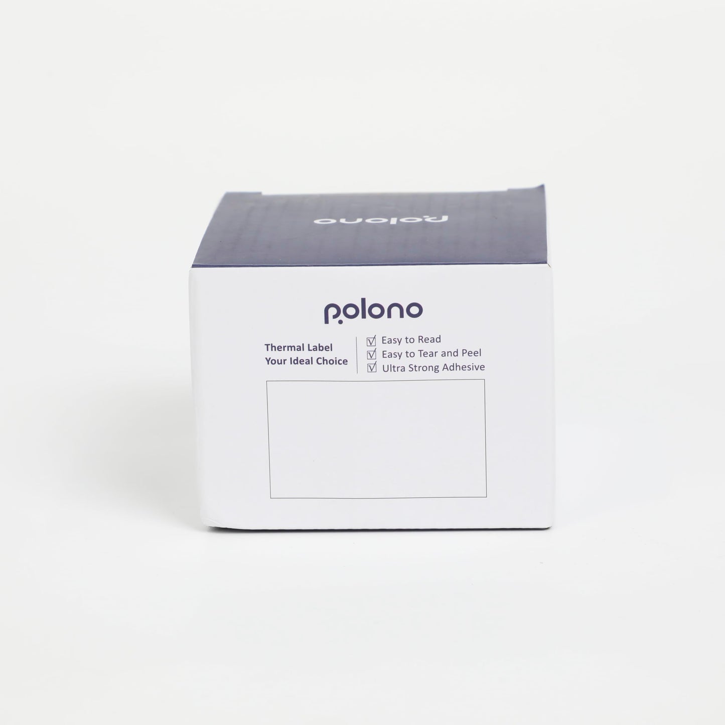 POLONO Genuine 2.25" x 1.25" Direct Thermal Label, Self-Adhesive Address Shipping Thermal Label, Barcodes, Address Postage Labels Compatible with POLONO PL80E, PL70E, PL60 Label Printer (1000 Labels) 2.25×1.25