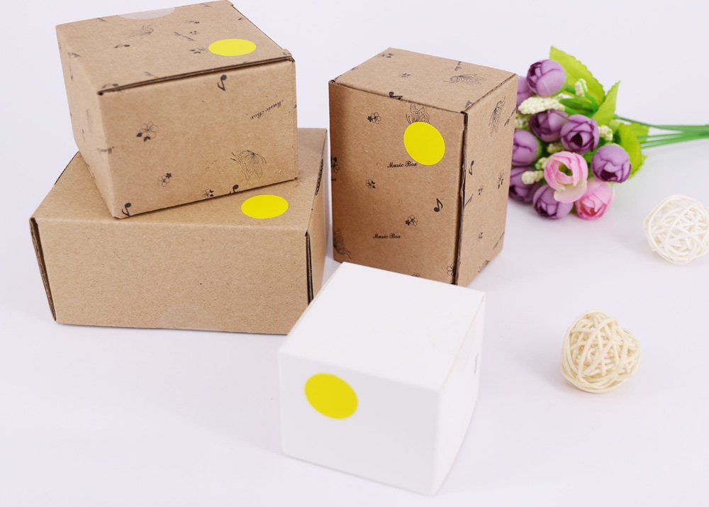 dealzEpic - Round Yellow Color Dot Stickers - Self Adhesive Peel and Stick Paper Label | Inventory/Storage Organizing/Planning Tool - Pack of 15 Sheets