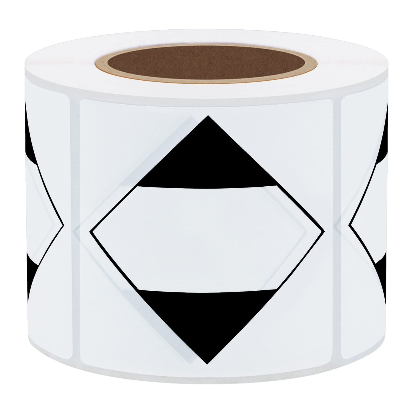Shipping Labels Transport Stickers Limited Quantity of Dangerous Goods Black Diamond Label, 2"x2", 300 Per Roll 2x2 inch