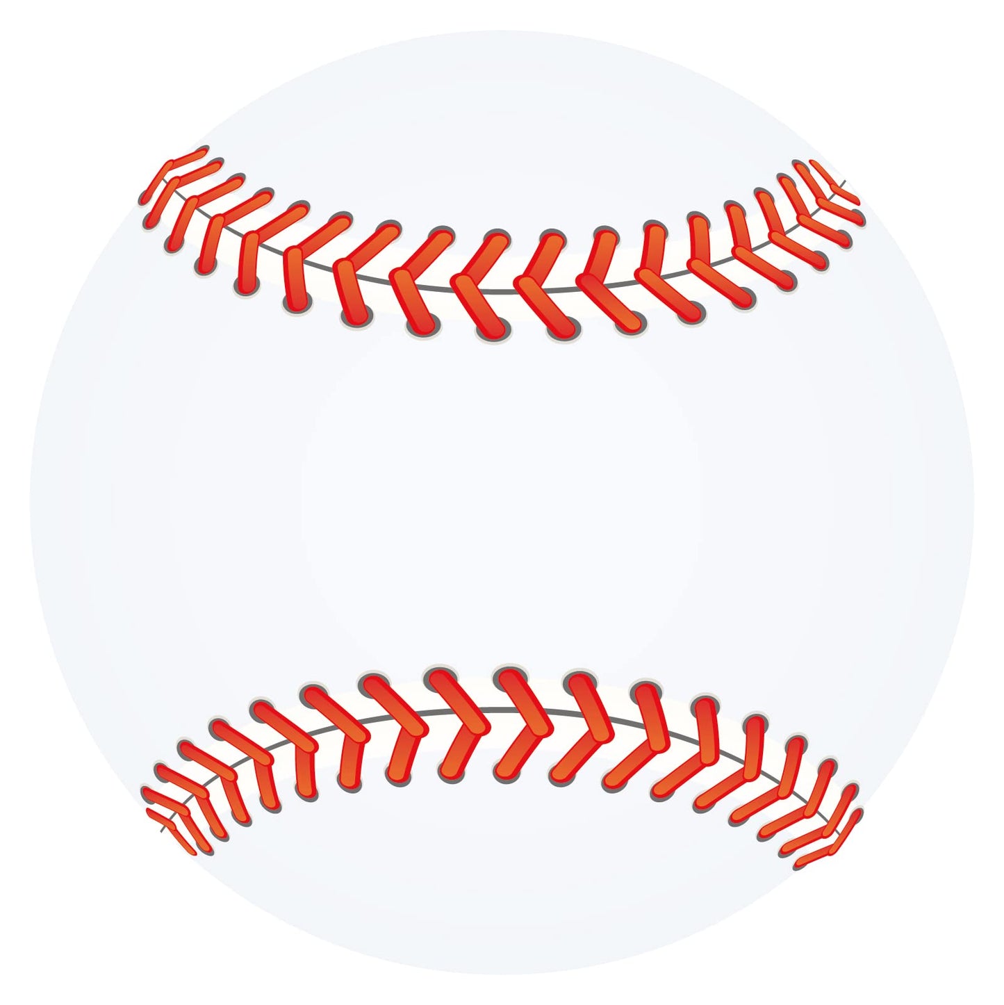 Muka 250 PCS 2" Baseball Stickers, Standard Permanent Self-Adhesive Stickers, Sports Party Supplies