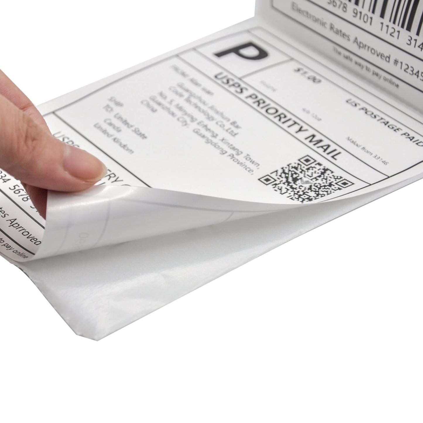 Shipping Labels 4x6 | Strong Adhesive | Compatible with Thermal Printers – 250 Labels/Roll