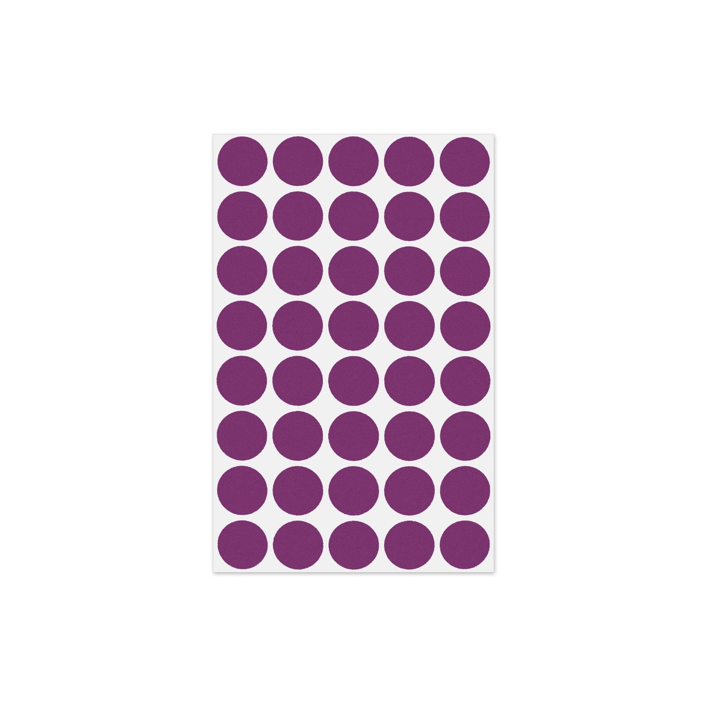 Sunburst Systems 7062 Color Coding Dots 1000 Count Label Sticker, Color Sticker dots, Blank Price Sticker, Office and Classroom Supplies, Orchid