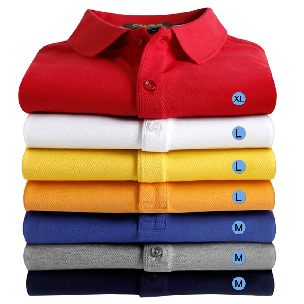 Wisdompro 4200 PCS Clothing Size Stickers, 1/2 inch Round Self Adhesive Apparel Size Labels Stickers for Clothing T Shirt Trousers Skirt Retail, 7 Sizes (XS, S, M, L, XL, XXL, XXXL)