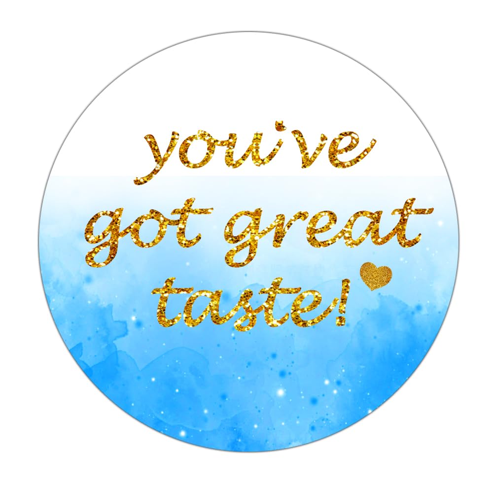 You've Got Great Taste Sticker,2 Inch Business Thank You Stickers,Shipping Stickers,Small Business Labels,240 Pcs