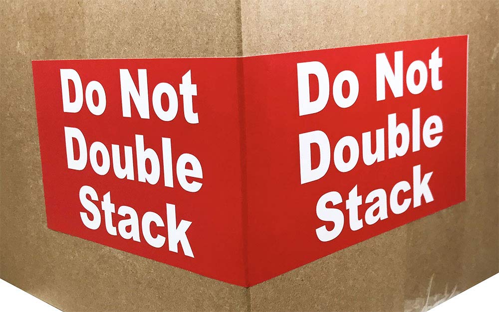 Do Not Double Stack 3 x 11 Inch Labels 250 Total Stickers on a Roll