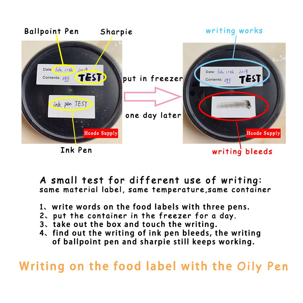 1 x 3'' Self-Adhesive Removable Freezer Food Storage Labels - Easy Clean Leaves No Residue - Meal Prep Labels Plastic Paper Sticker Perfect for Reusable Containers 300 Stickers(1x3 Fill in) 1*3" fill in