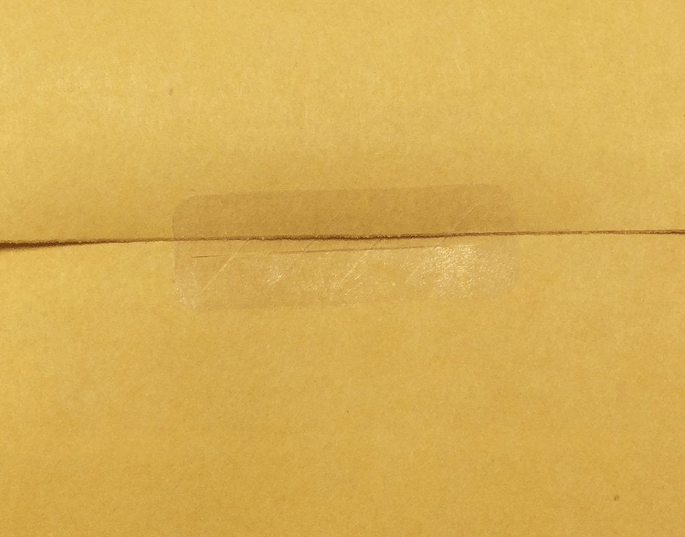 Ultra-Clear Tamper-Resistant Labels, Small Adhesive Seals, 0.5" x 1.5", Single roll of 500