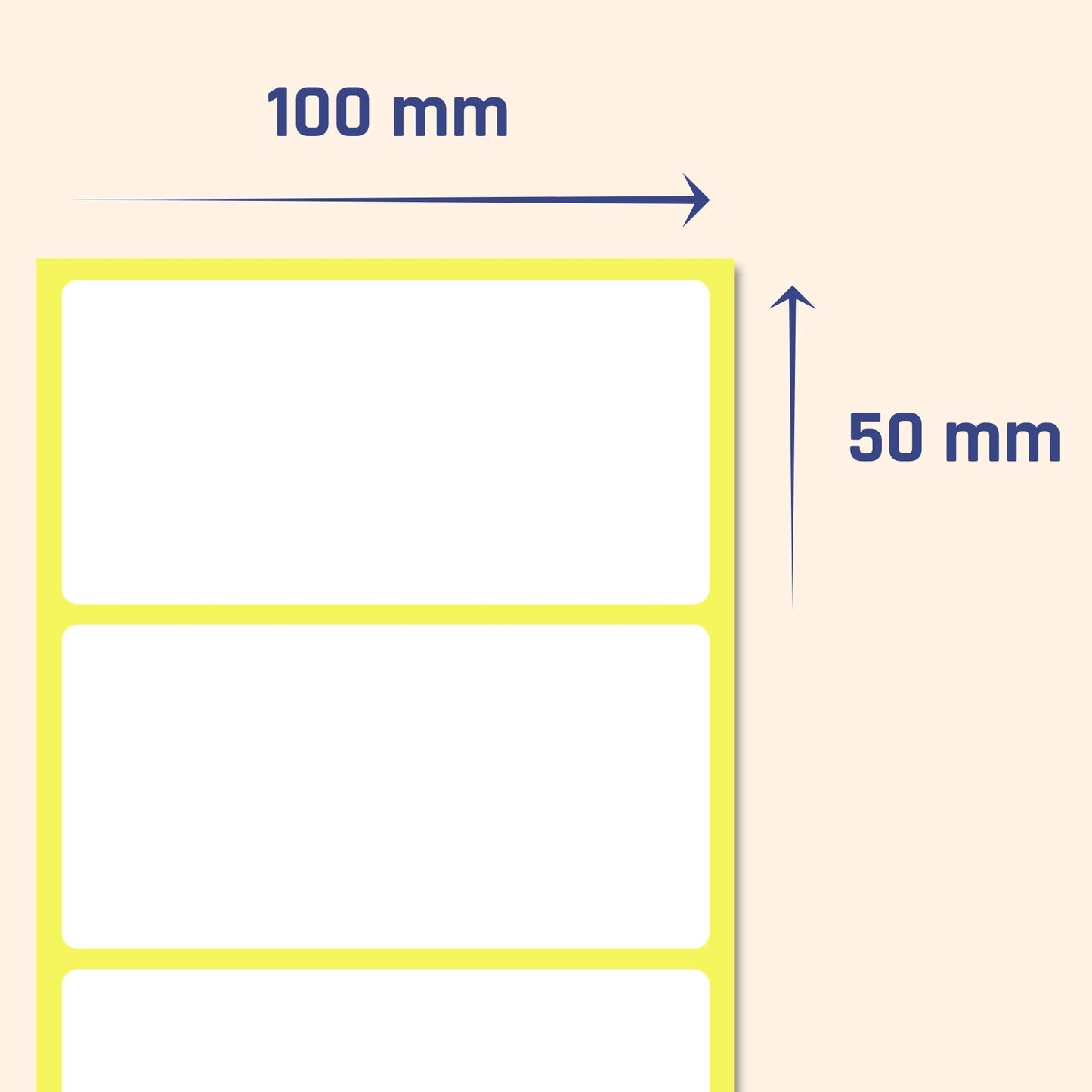 200 Pack, 4" x 2", Labels Stickers for Storage Bins - Matte White 200 Pack