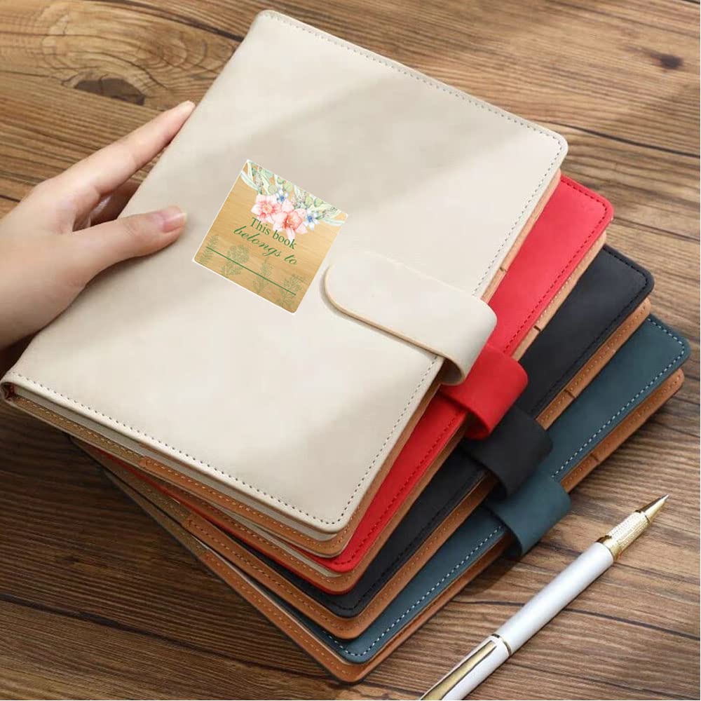 This Belongs to Stickers Library Labels, 2 × 2 Inch Adhesive Name Labels Book Plates for School Supplies, Teacher Supplies.(250 Pcs)