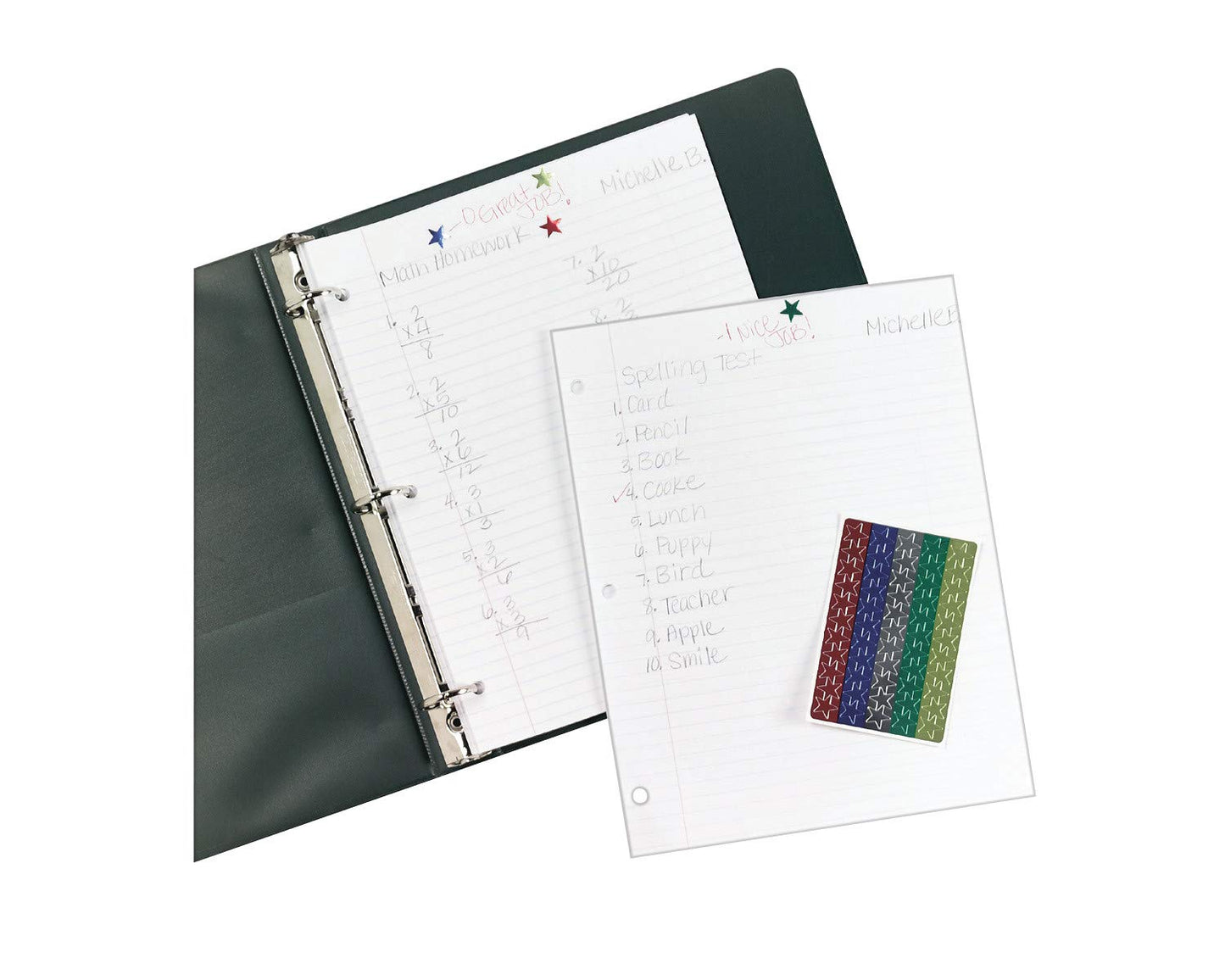 Avery Foil Star Labels, 1/2", Assorted Colors, Non-Printable, 440 Star Stickers Total (6007) 1 Pack