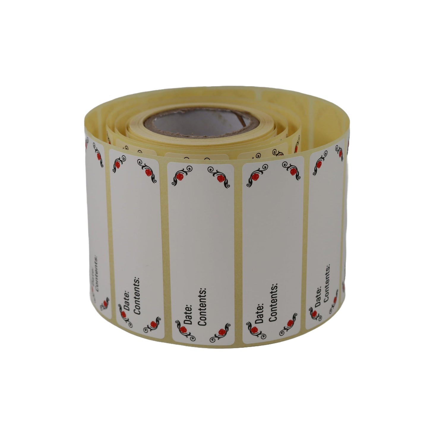 Permanent Freezer Label 300pcs, 3 x 1 Inch Blank Food Label Stickers for Storage Container, Waterproof Freezer Plastic Tape to Write on, Easy to Clean Leaves No Residue (PP Opaque Freeze)