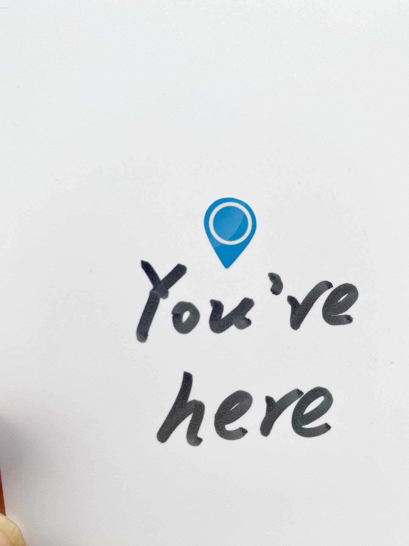 3/8 x 1/2 inch 100 PCS Map Location Position Stickers Waterproof Removable Stickers
