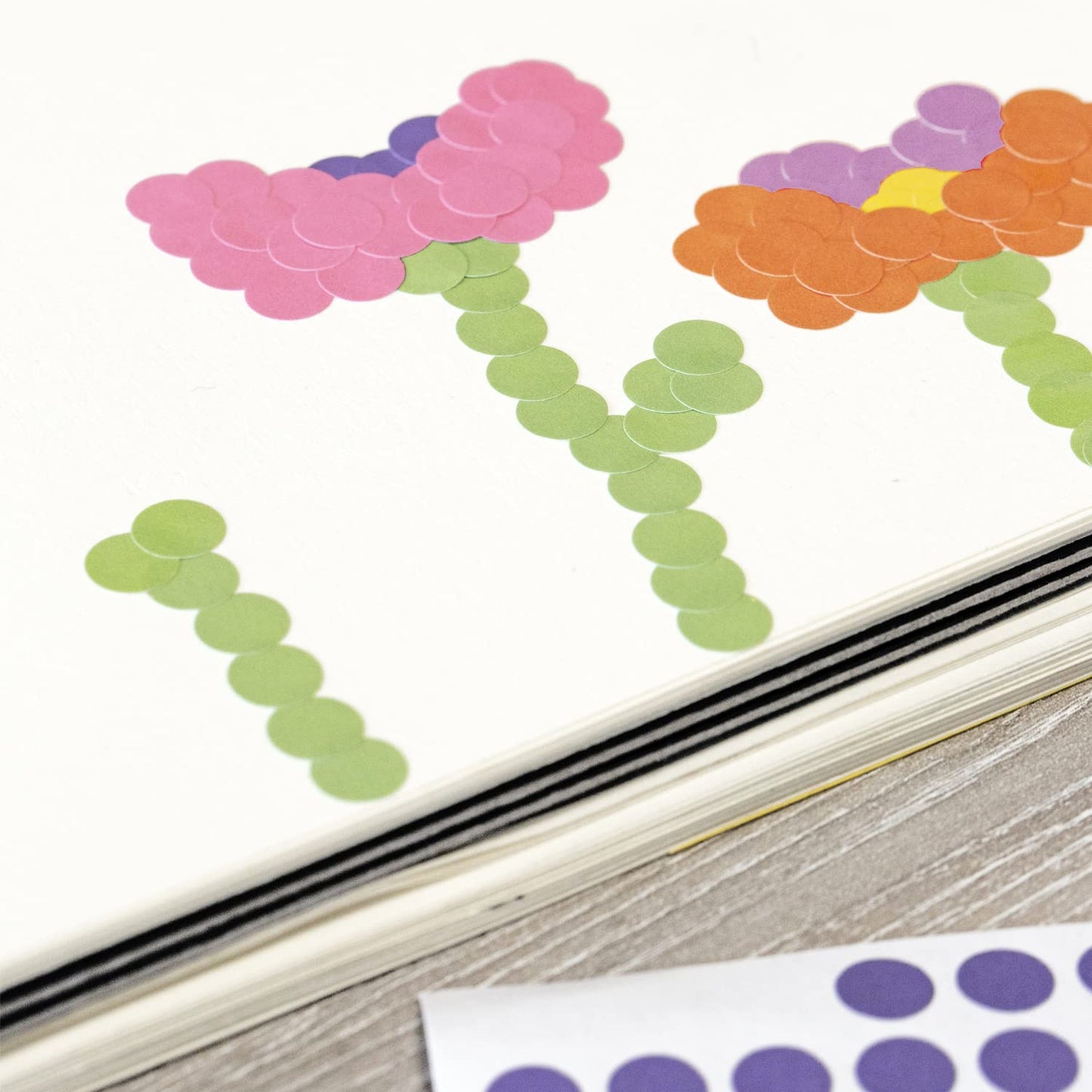 Ashton and Wright - Easy Peel Colour Coding Labels - 8mm Dot Stickers (Pastel, Pack of 1-880) Pack of 1 - 880 Pastel