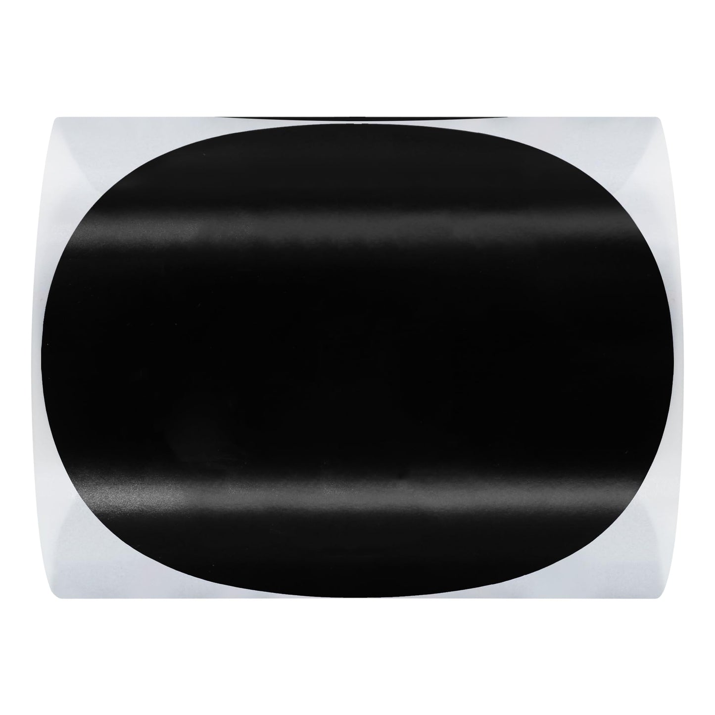 4 inch Circle Stickers Dot Label Color Coding Labels Adhesive Round Label 100 Dot Stickers, Black Color