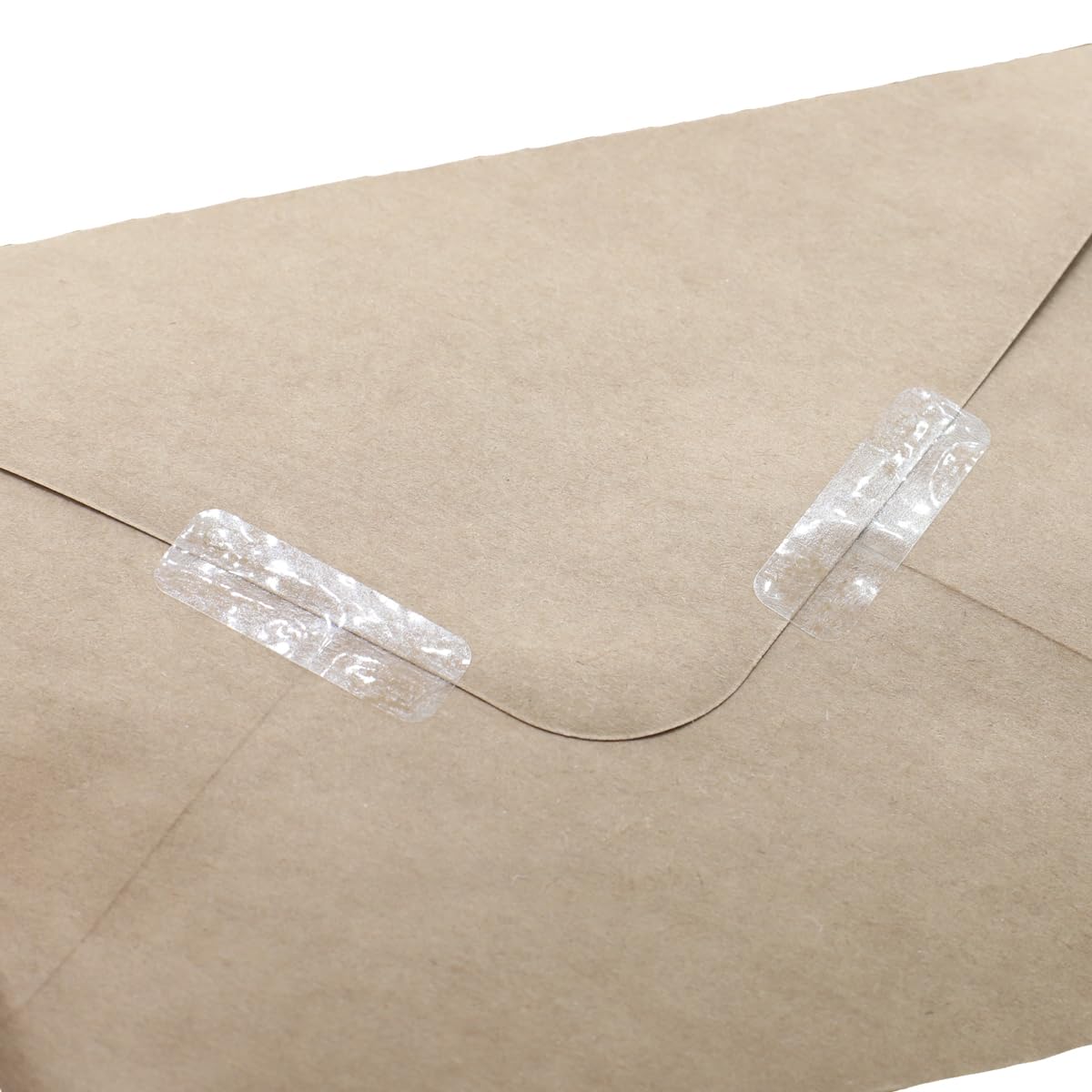 Small Ultra Clear Label Wafer Seals 0.5 x 1.5 Inch 500 Adhesive Stickers