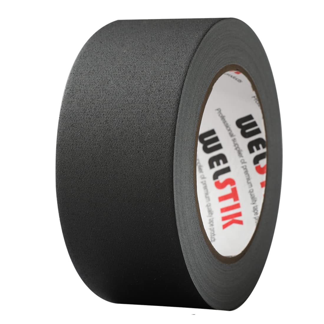 WELSTIK Black Gaffer Tape 2 Inches x 33 Yards, No Residue, Non-Reflective,Waterproof, Can be Torn by Hand, Gaffers Cloth Tape for Photography, Shooting Background Fixed 2" x 33 Yards X1 roll