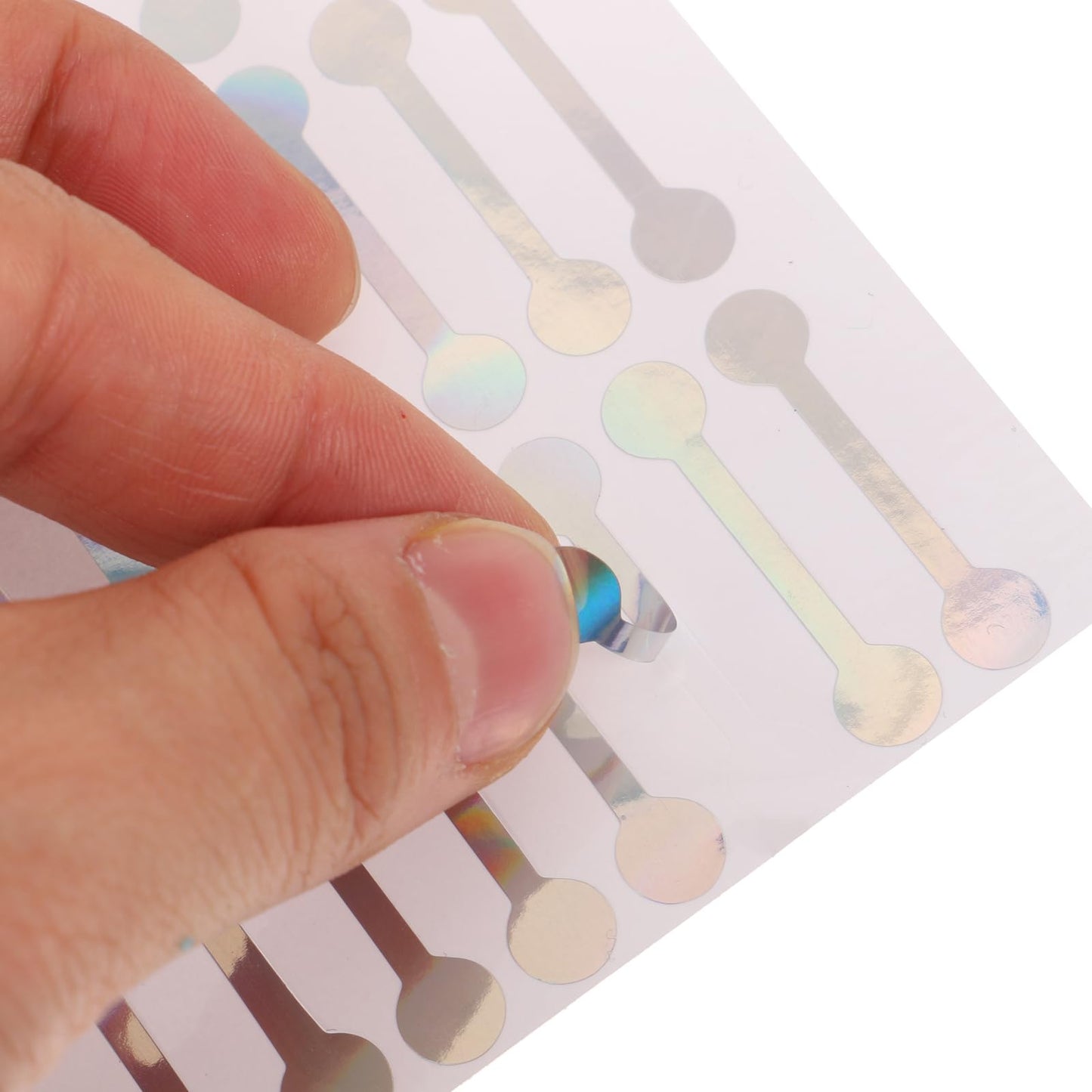 500pcs Tamper Evident Labels Tamper Proof Decals Package Seal Self Adhesive Security for Packaging Sealing Food Drink Delivery Supply