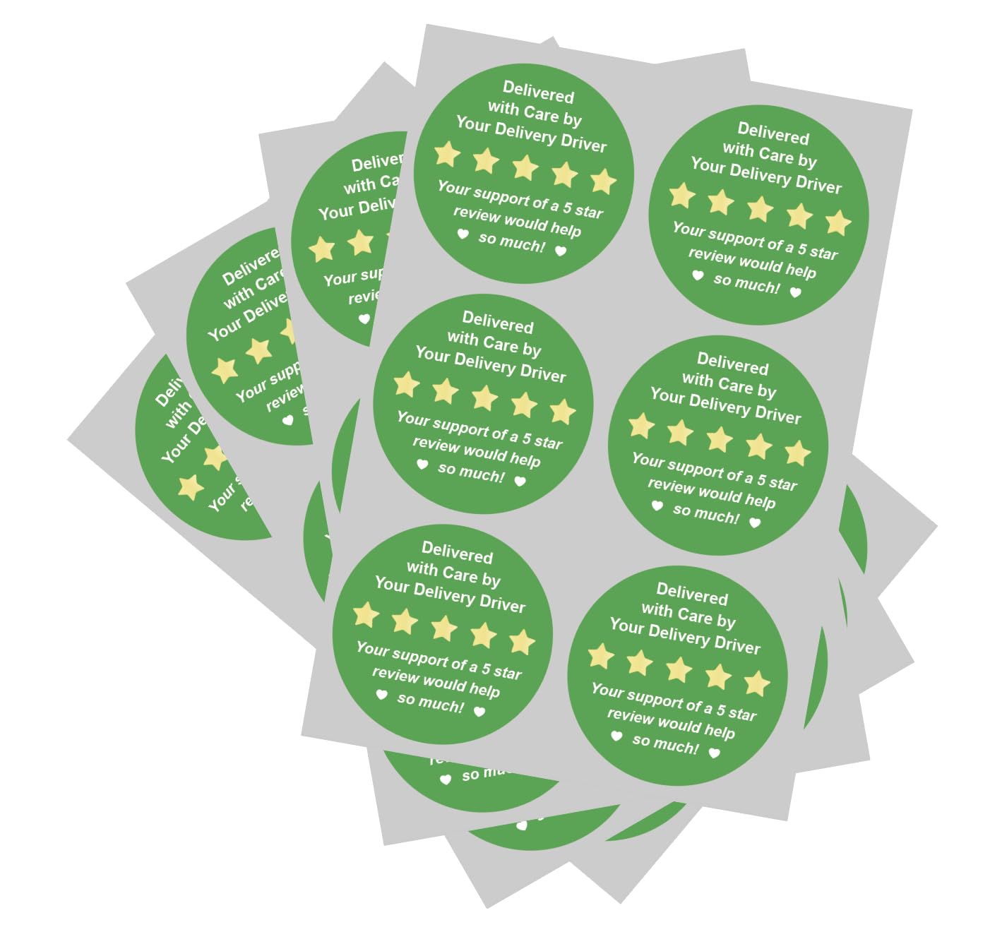 2 inch 300PCS Delivery Labels Stickers Removable Stickers for Delivery Driver