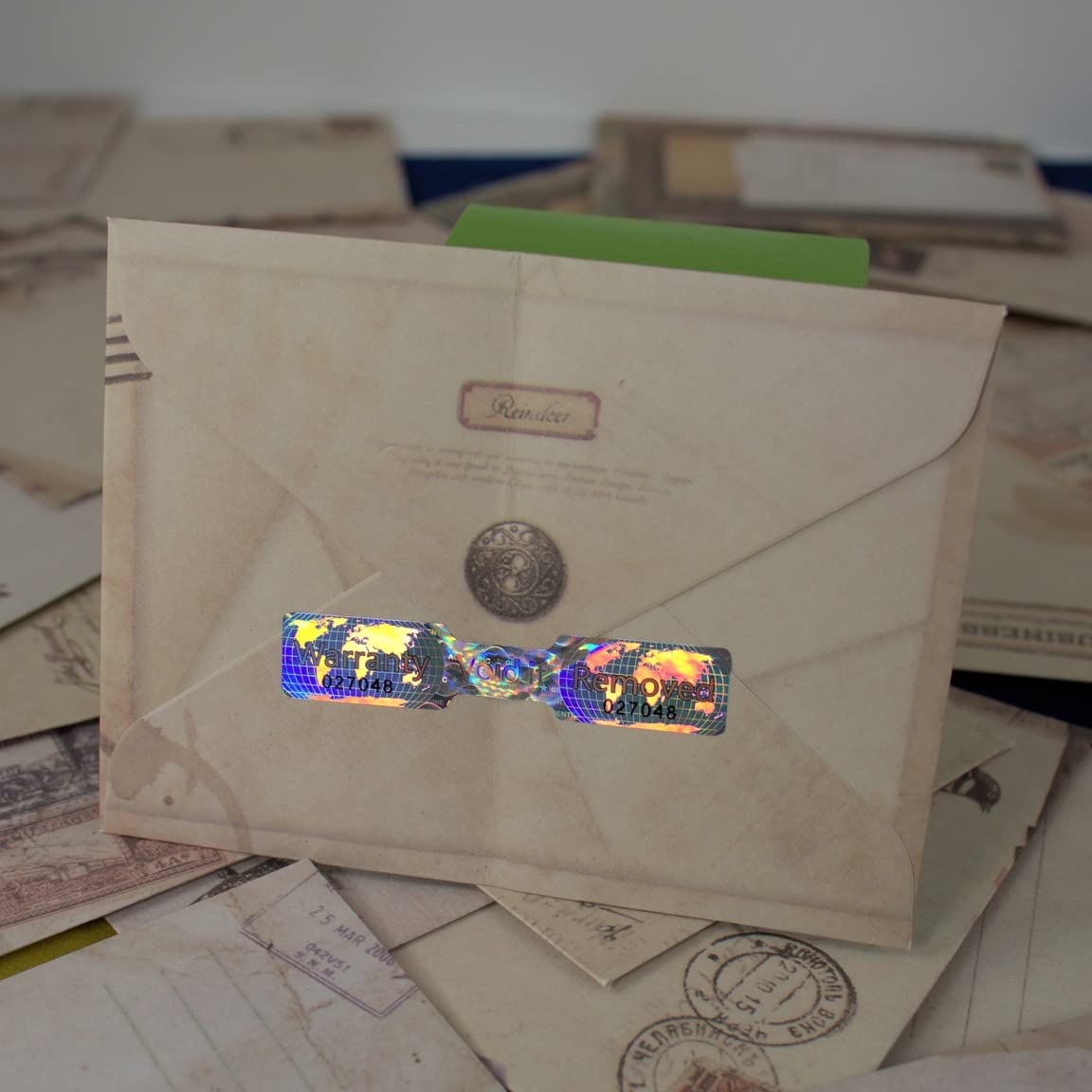 210 Hologram Tamper Proof Stickers. Tamper Evident Tape. Warranty Void if Removed. Individual Serial Numbers. Large 1.930 x 0.375 inches. (210 Stickers) 210 Stickers