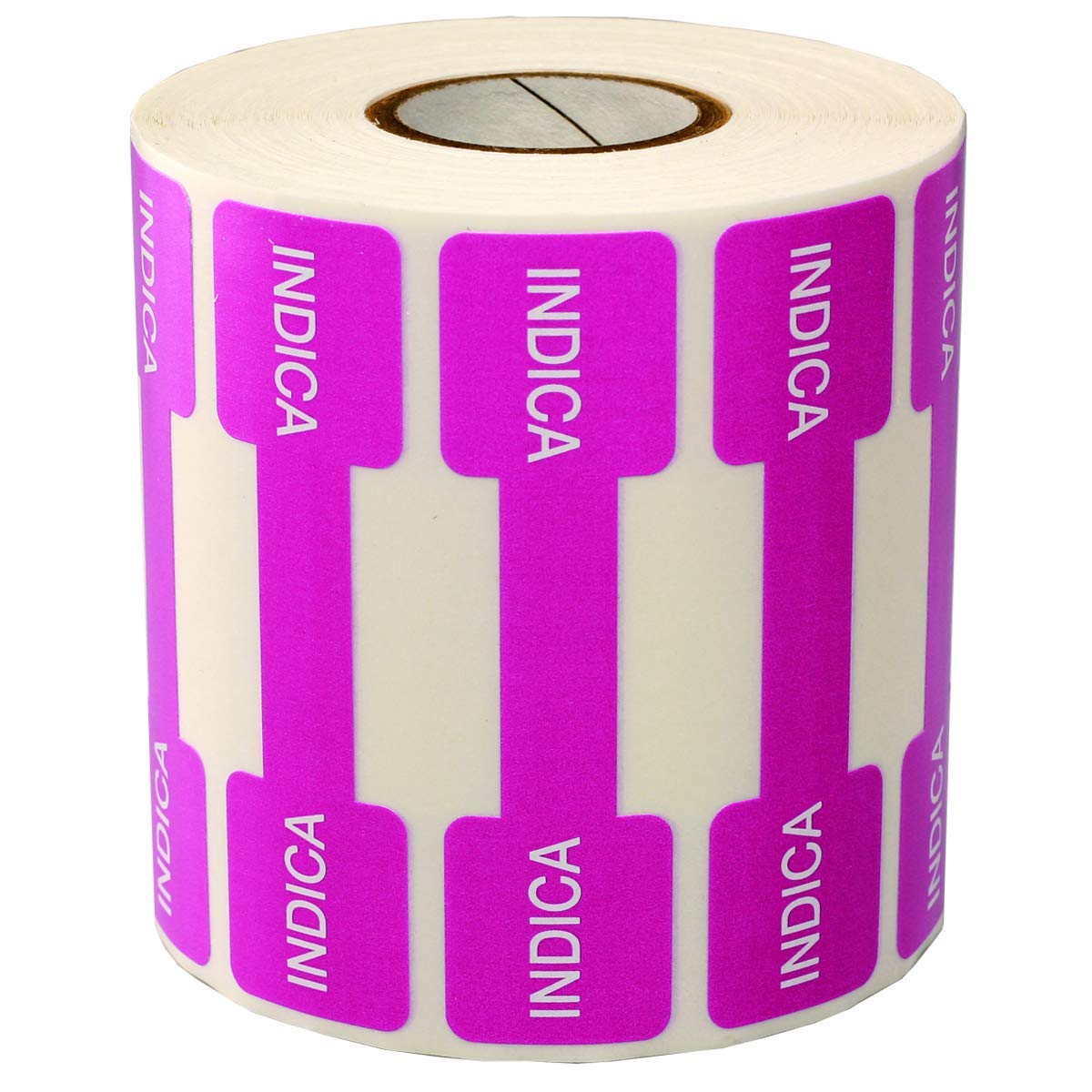 Premium Compliant Tamper Evident Identification Stickers – 1,000 Purple Labels