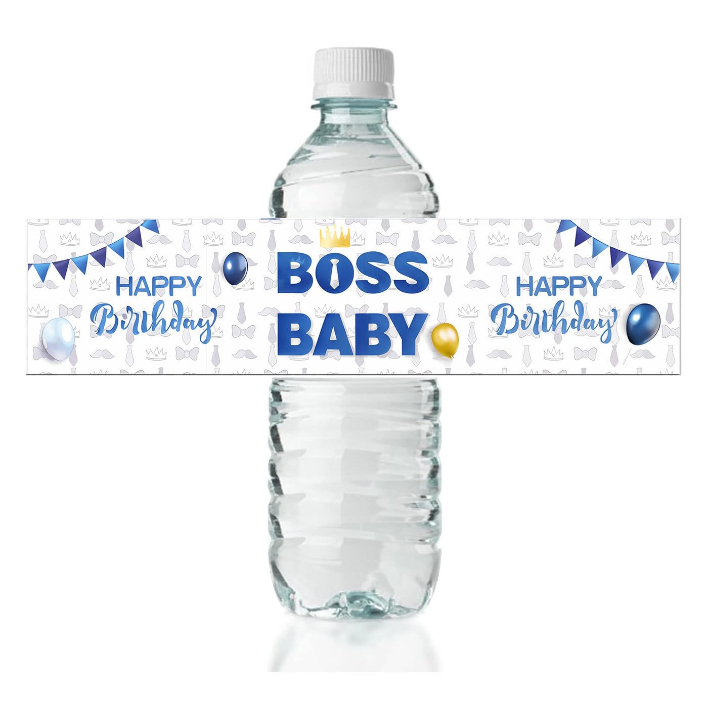 50 Pcs Happily Ever After Water Bottle Labels, Engagement/Wedding/Bridal Shower/Anniversary Party Decoration Supplies Photo Booth Props, Mr & Mrs Sign Water Bottle Stickers