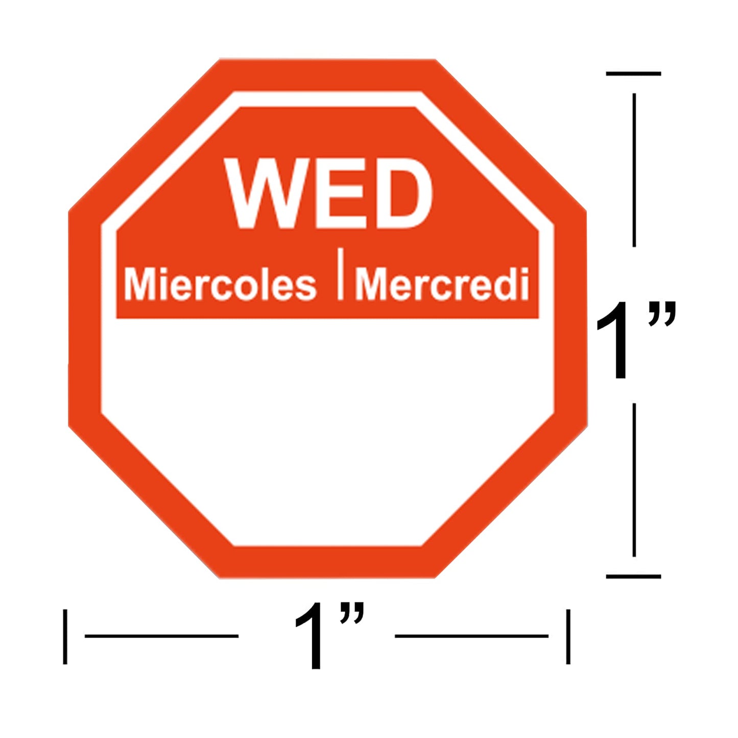 7 Days of The Week Labels Color Coding Food Rotation Dot Stickers-Mon, Tue, Wed, Thurs, Fri, Sat Sun Day Labels-1 Inch Color-Coded Tab Weekly Labels 700 Pcs Color Coding Dot Self Adhesive Stickers 1 Inch Colorful